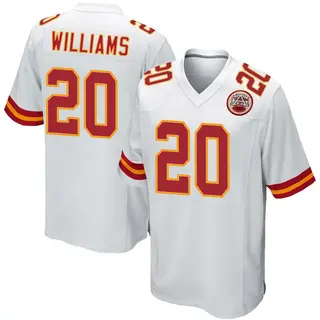 Kansas City Chiefs Youth Nohl Williams Game Jersey - White