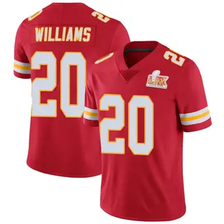 Kansas City Chiefs Youth Nohl Williams Limited Team Color Vapor Untouchable Super Bowl LIX Jersey - Red