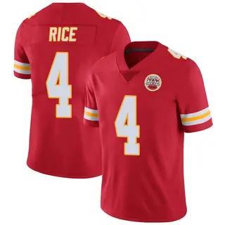 Kansas City Chiefs Youth Rashee Rice Limited Team Color Vapor Untouchable Jersey - Red