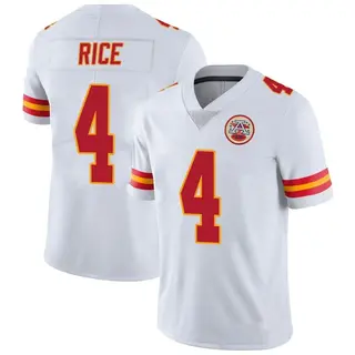 Kansas City Chiefs Youth Rashee Rice Limited Vapor Untouchable Jersey - White