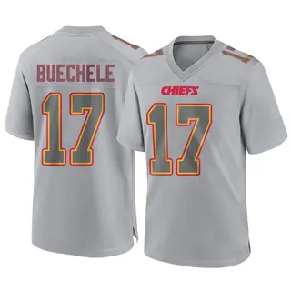 Kansas City Chiefs Youth Shane Buechele Game Atmosphere Fashion Jersey - Gray