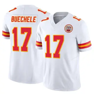 Kansas City Chiefs Youth Shane Buechele Limited Vapor F.U.S.E. Jersey - White