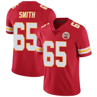 Kansas City Chiefs Youth Trey Smith Limited Team Color Vapor Untouchable Jersey - Red